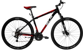 Bicicleta Mountain Bike 10 Pro Rodado 29 Negro Rojo 