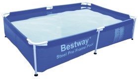 Pileta Estructural Rectangular  STEEL PRO 690 litros BESTWAY