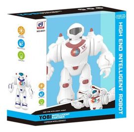 Robot Yobi Interactivo Rota 360 Camina Luz Sonido Da...