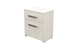 MESA DE LUZ DAKAR MELAMINA VENEZIA 1 PUERTA 1 CAJON