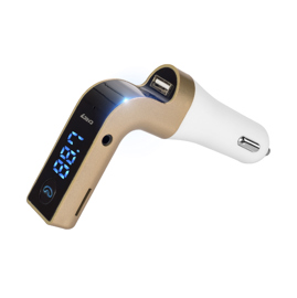 Receptor Bluetooth Usb Auto Microfono Manos Libres F...