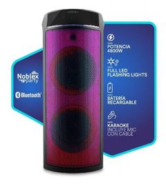 Torre De Sonido Noblex Mnt590f Bluetooth 4800w