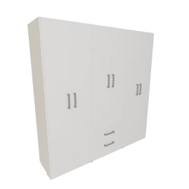 Placard 6 Puertas de 181 Cm Bahia 3502 Blanco MUEBLES ORLANDI