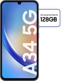 Celular Liberado SAMSUNG A34 Negro 128 GB