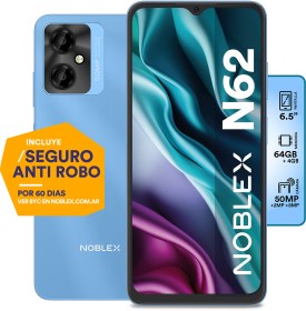 Celular Liberado  N62 Azul 64 Gb