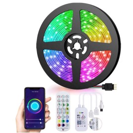 Tira De Led Rgb Wifi 5 Metros A Prueba De Agua