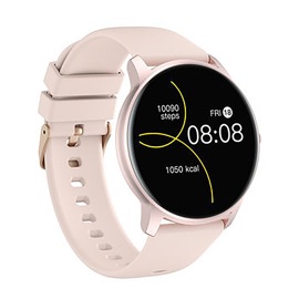 Reloj Inteligente Mujer Smartwatch NT16 Rosa Sumergible Bluetooth