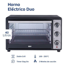 Horno Eléctrico  40 Litros Duo Bhe40m23n