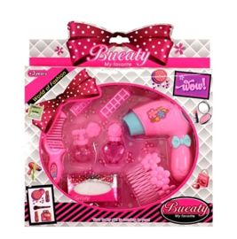 Set De Belleza Infantil Juguete Secador Pelo Peine