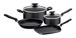 Set Ollas Bateria De Cocina  Loreto Teflon 4 Pzs