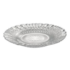 Plato Postre 18 Cm Vidrio Barroco  