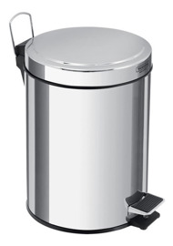 Tacho Basura  Acero Inoxidable 3 Litros Inox Cesto