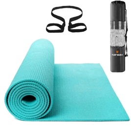 Colchoneta Mat Yoga Caucho Nbr 10Mm  732 Bolso+Corre...