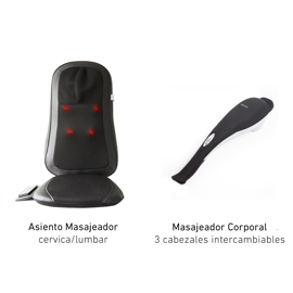 Asiento Masajeador Combo Cervical+ Masajeador Cervical