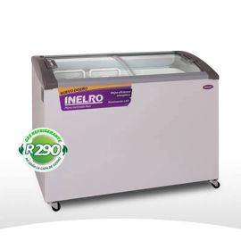 FREEZER EXHIBIDOR INELRO FIH-350PI PLUS - BLANCO 279L RUEDAS HORIZONTAL