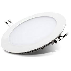 Plafón Led  Redondo Base Luz Cálida 12W (6820)