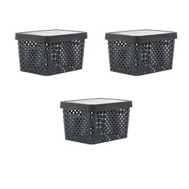 Set 3 Cajas Organizadoras Trendy Box Apilable Multiu...