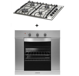 Combo18 Gas Longvie Horno H1900xf + Anafe A2600rxf