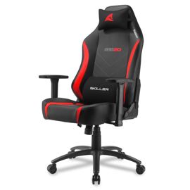 Silla Gamer  Skiller Sgs20 Tela NegraRoja