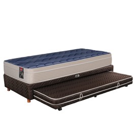 Sommier Cama Adicional Y Colchón MCB 115 Springwall DUO 090x190 cm 1 1/2 plaza