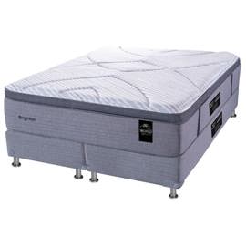 Sommier Y Colchón De Resortes King Size  Brighton 18...