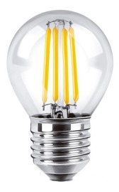 Lampara Led Gota Vintage  4W Luz Cálida E27 2700K