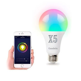 Set X5 Lamparas Led Smart 9W Wifi Bluetooh Rgb Fría ...