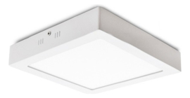 Plafón Led Cuadrado  6835 Sobreponer 6W Frio 6500K