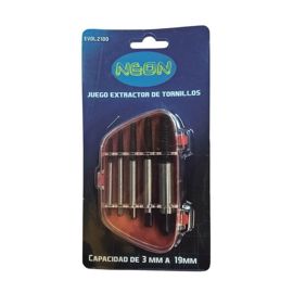 Juego De Extractores De Tornillos X5 Piezas (319 Mm)...