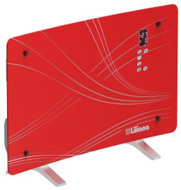 Vitroconvector PPV510 Curvo Turboluxe 2000 W Color Rojo LILIANA