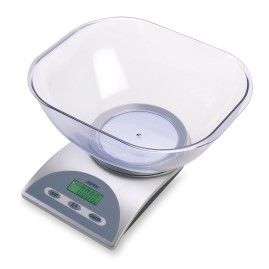 Balanza Digital De Cocina 3KgBowl AcrílicoBc 220 Sil...