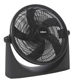 Turbo Ventilador 18 Pulgadas  Vtf18p 3 Palas Negras