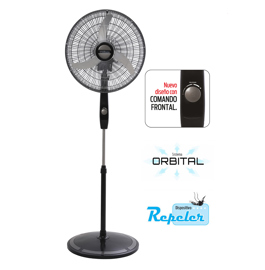 Ventilador De Pie Orbital  20'  90W Aspas Metálicas ...