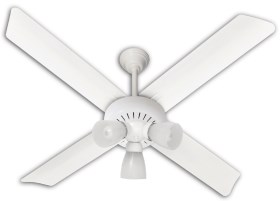 Ventilador De Techo VTA420 Blanco 80 W Con Luz SEVERBON