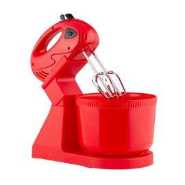 Batidora De Mano  Con Bowl 300W 7V Roja