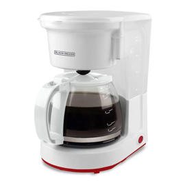 BLACK + DECKER CM0410-AR CAFETERA 8 POCILLOS BLANCO