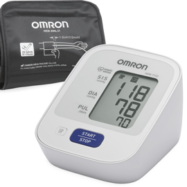 Omron Monitor De Presión Arterial De Brazo. Hem-7122 Color Blanco