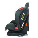 BUTACA DE SEGURIDAD PARA AUTO CON SISTEMA ISOFIX DE 9 A 25 KG. NEGRA CON AMARILLO GTS SPIDER