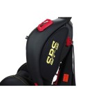 BUTACA DE SEGURIDAD PARA AUTO CON SISTEMA ISOFIX DE 9 A 25 KG. NEGRA CON AMARILLO GTS SPIDER